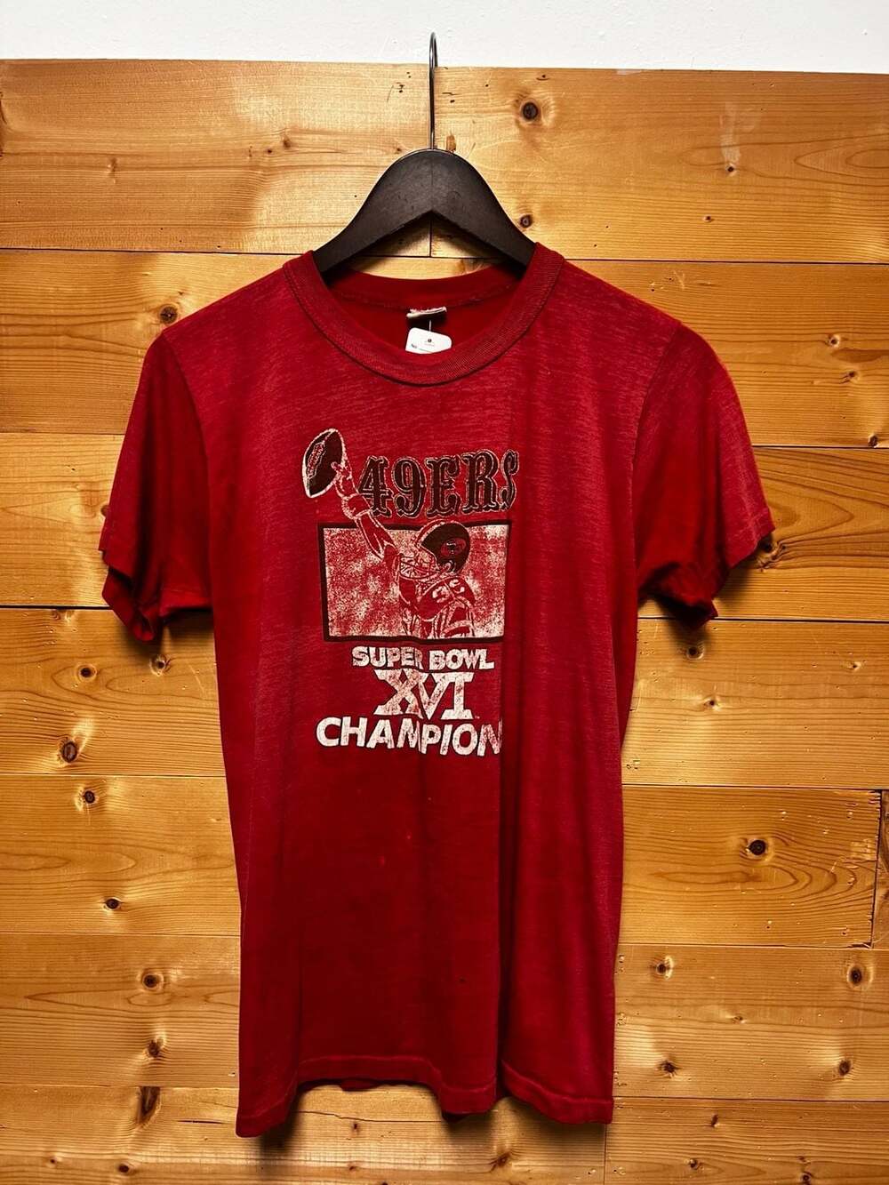 Vintage 1982 San Francisco 49ers Super Bowl XVI Champions Shirt Small 0531